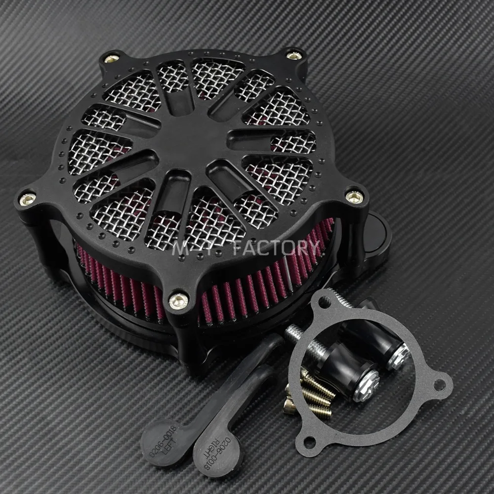 Мотоцикл воздушный фильтр воздухоочиститель CNC алюминий ремесла для Harley Touring Street