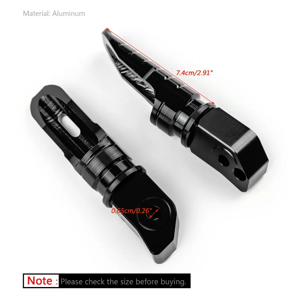 Areyoushop мотоциклетные CNC Задние подножки для HONDA CB125R CB250R CB300R CBR250RR CBR600RR алюминиевые