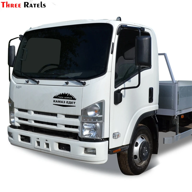 Three Ratels TZ-1021 20*32см 1-2шт прикольные виниловые наклейки на авто глаза боятся камаз