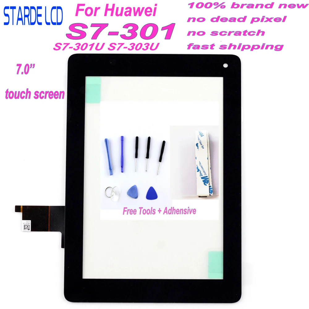 Starde 7 0 дюймов для Huawei MediaPad S7 301 301U 303U планшетный ПК сенсорный экран с дигитайзером
