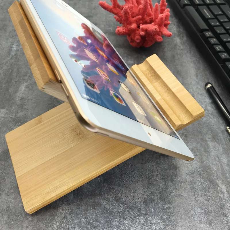 Держатель планшета Arosekey из бамбука для ipad и телефона|stand for ipad|tablet holder standtablet |