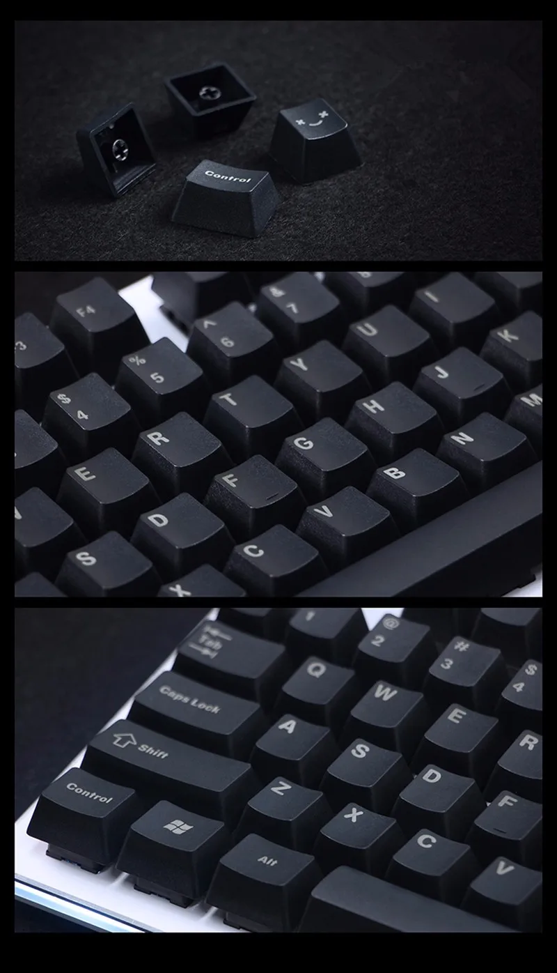 Черный Белый Cherry MX Keycaps 108 PBT Keycap OEM профиль для MX переключатели механическая клавиатура игровая клавиатура