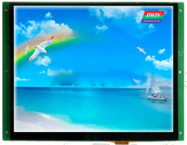 Dmt10768t097 _ 07wt DWIN 9 7 дюймов DGUS серийный экран емкостный поддержка воспроизведения