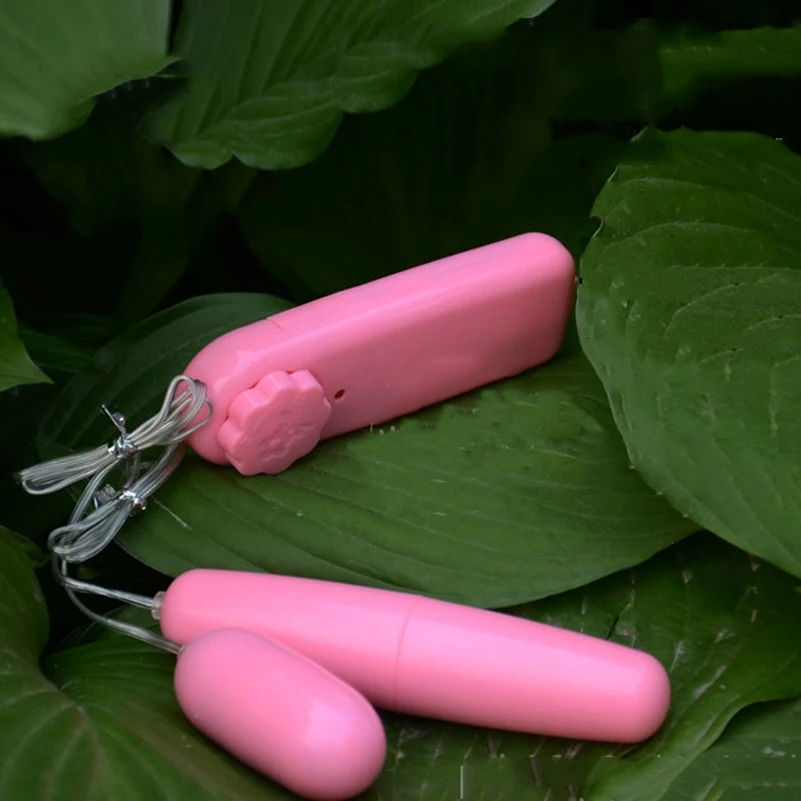 Двойной вибратор в виде яйца Стимулятор клитора точки G Анальная пробка для