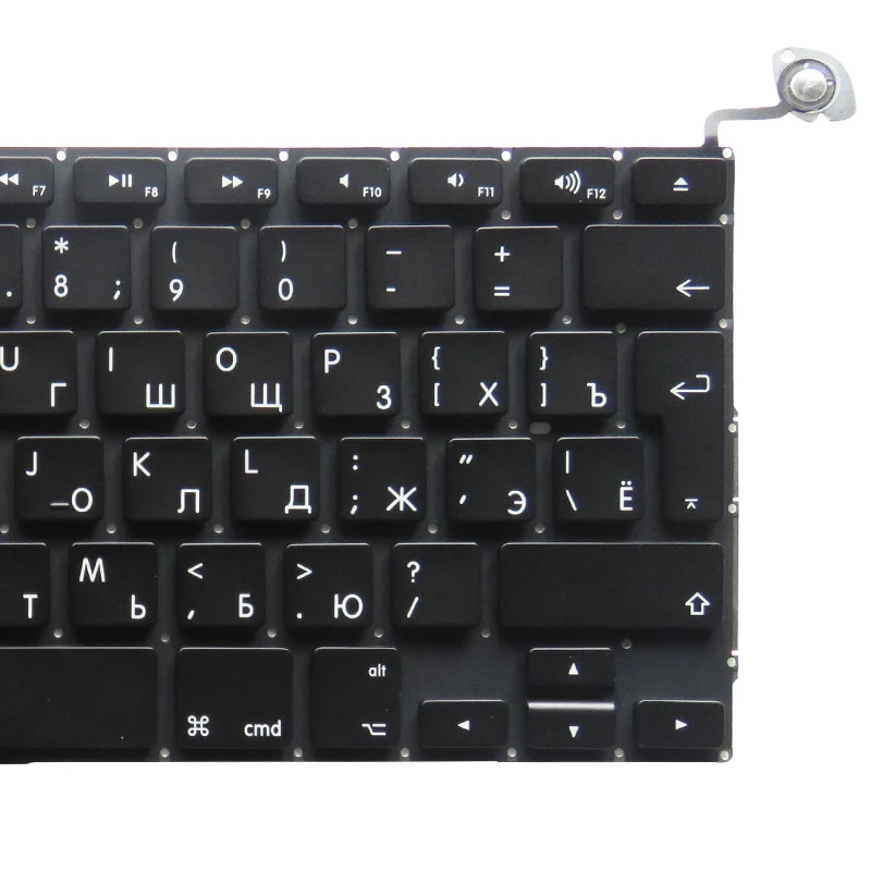 GZEELE для Apple Macbook Pro A1278 MC700 MC724 MD313 MD314 MC700 RU Русская клавиатура для ноутбука 2009-2012 без рамки 13,3"