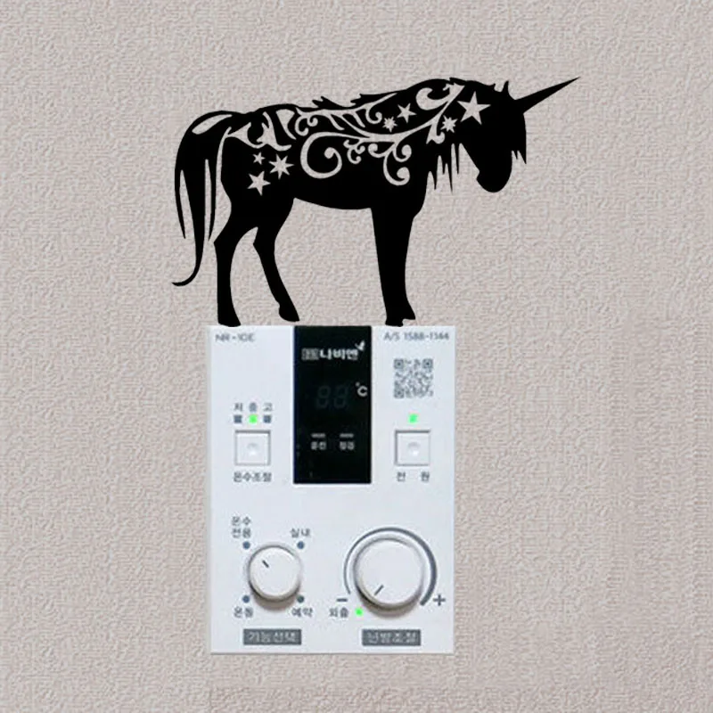 Единорог мистический животного виниловые наклейки на стены Наклейка