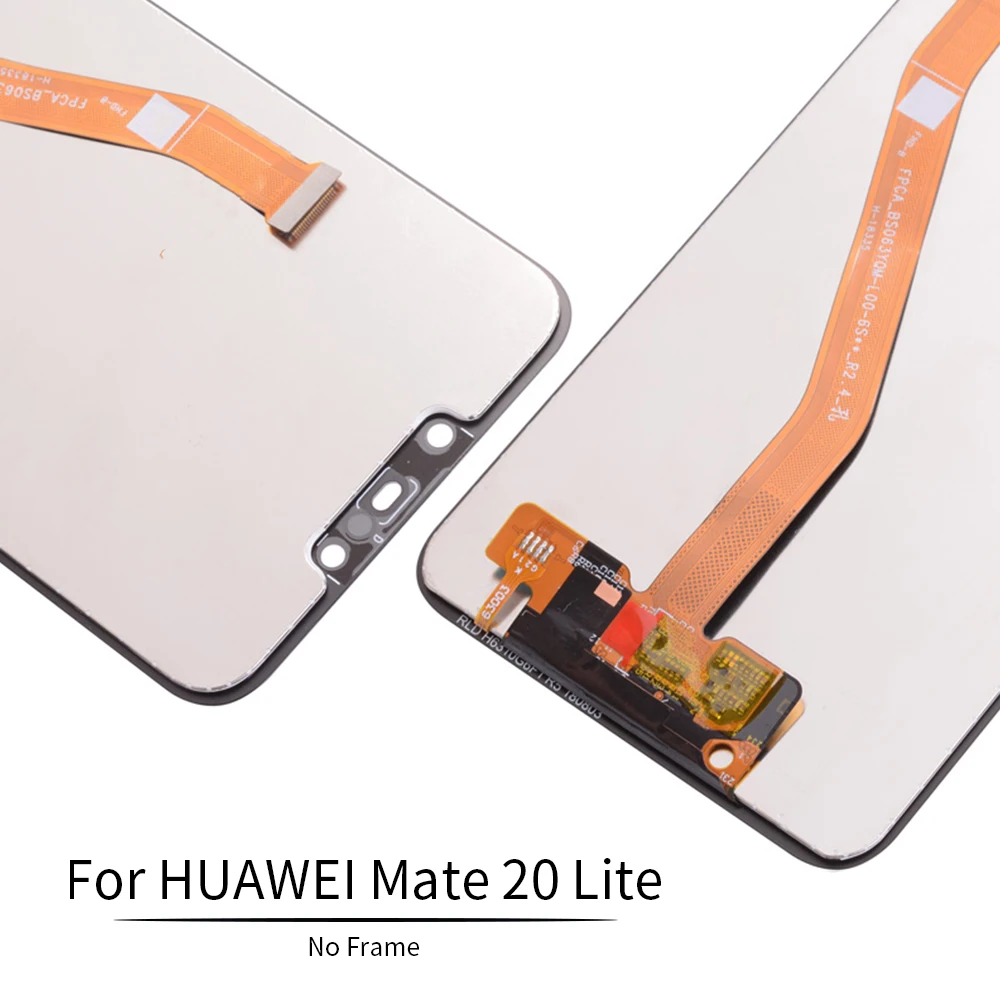 Оригинальный ЖК экран 6 3 дюйма для HUAWEI Mate 20 Lite сменный сенсорный с рамкой SNE LX1