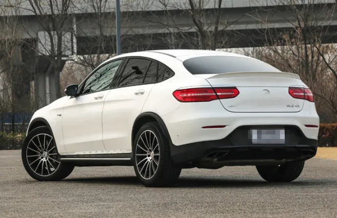 Для Benz класса GLC Coupe спойлер GLC300 GLC250 2016 2018 GLC43 стиль GLC260 высококачественный ABS