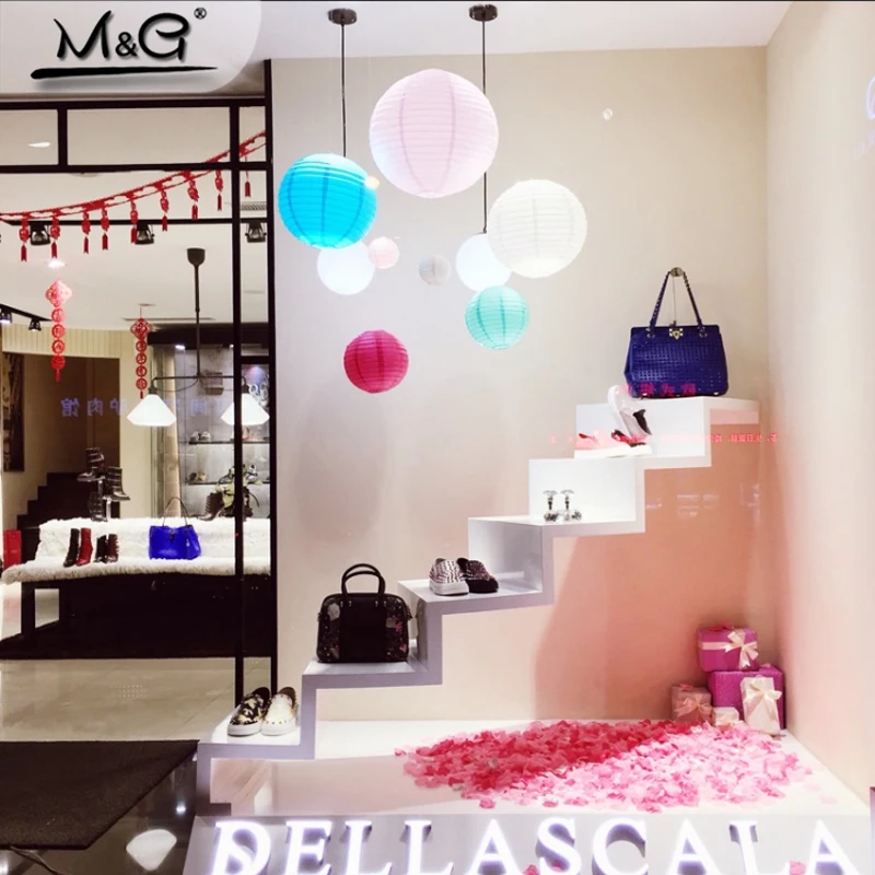 4 дюйма 10 см декоративный бумажный шарик-лампион товары для праздника Китайский