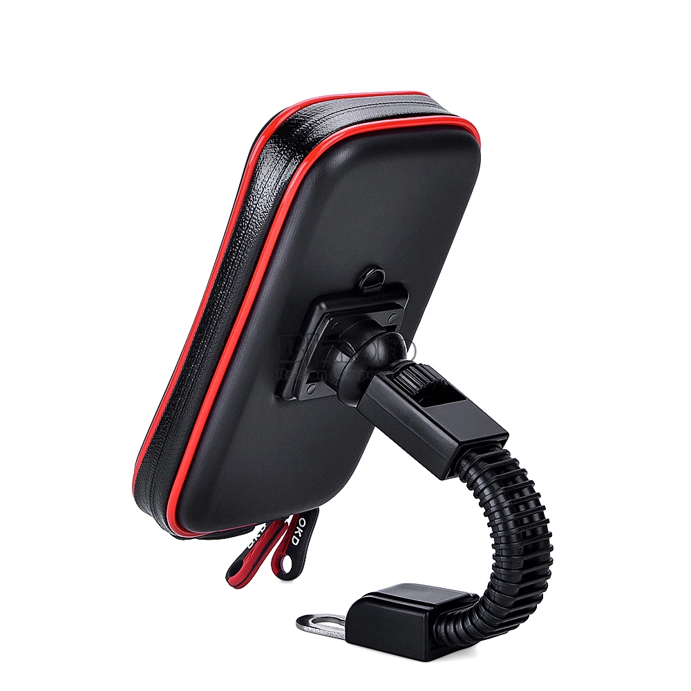 Bj moto touchable moto rcycle moto biker держатель для мобильного телефона водонепроницаемая сумка gps moto r Велосипедное Зеркало заднего вида крепление подставка