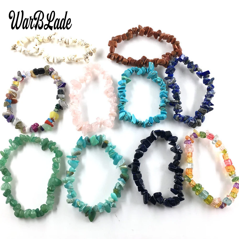 Браслет с драгоценным камнем и кристаллами 35 цветов|Браслеты шармами| |