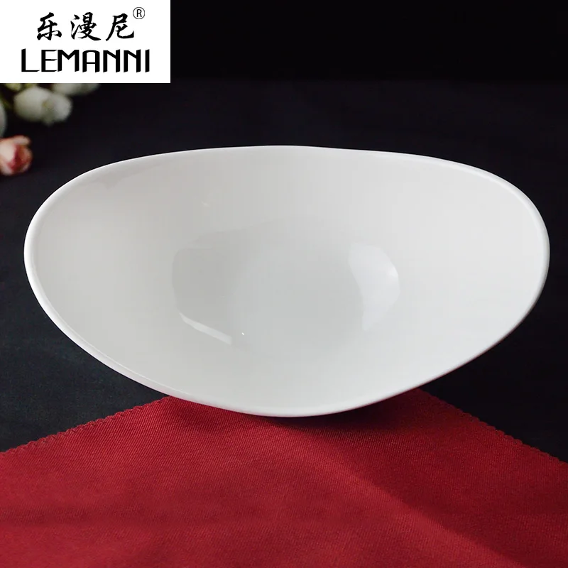 Бытовая керамическая миска посуда для отеля в западном стиле пищевой диск