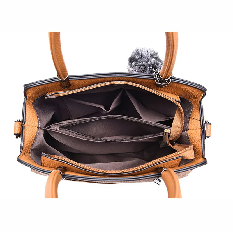 Для женщин Сумочка Твердые мех мягкий Crossbody Сумка Женский Bolsa Feminina женские