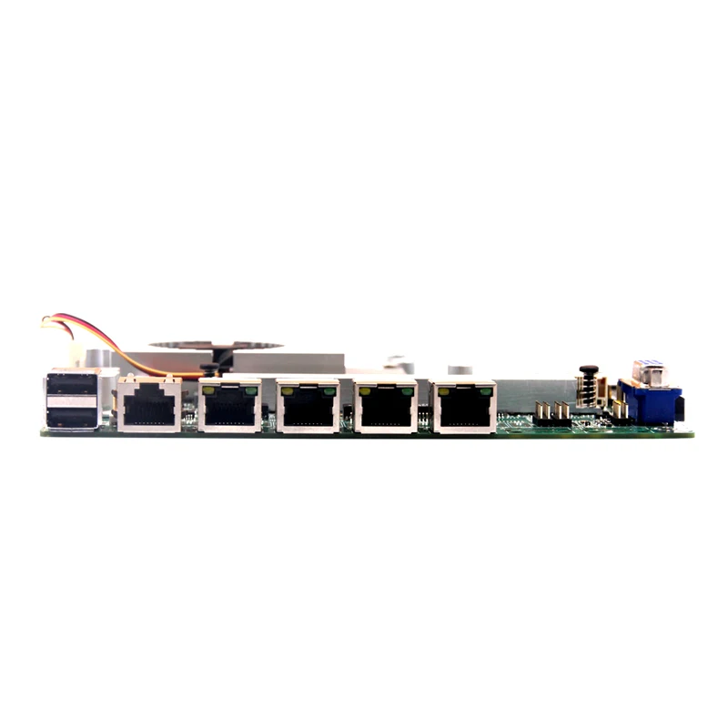 Материнская плата брандмауэра с процессором J1800/J1900 4 Гб ОЗУ 1 * COM LAN USB2.0