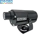 Мощное светодиодное проекционное освещение для изображения на открытом воздухе, 80 Вт, проектор Gobo с узором, световые вывески и настраиваемый стеклянный шаблон Gobo