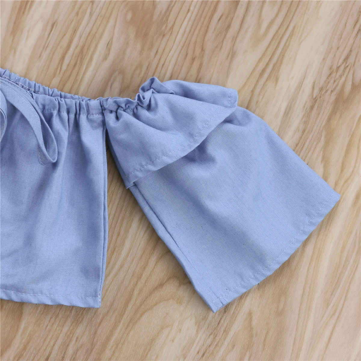 Детские топы с открытыми плечами для маленьких девочек рубашка