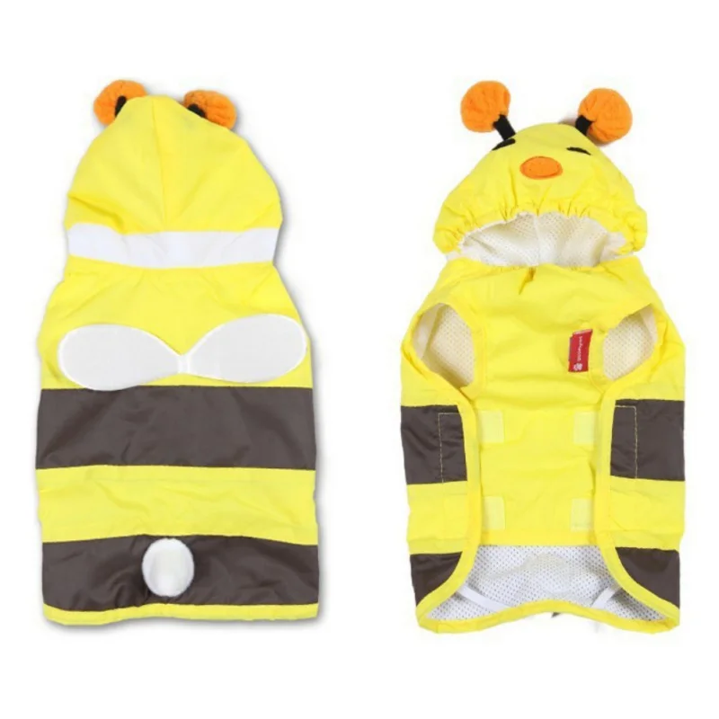 Большой плащ для собак Одежда Собака Щенок Повседневная непромокаемая куртка