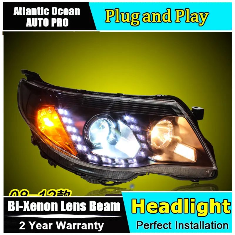 Новый головной свет Автомобильный Стайлинг для Subaru Forester головсветильник s 2008-2012