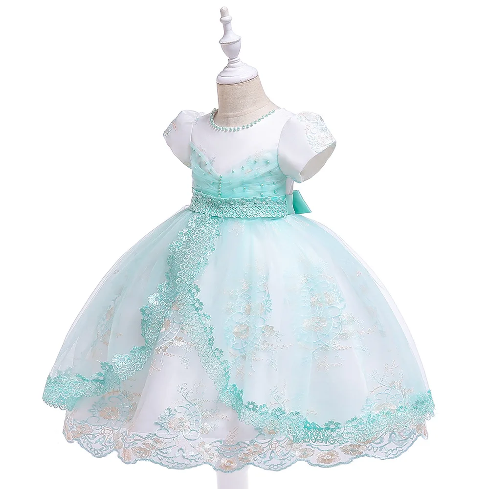 2019 детское платье для фотосъемки на груди принцессы кружевное Сетчатое с