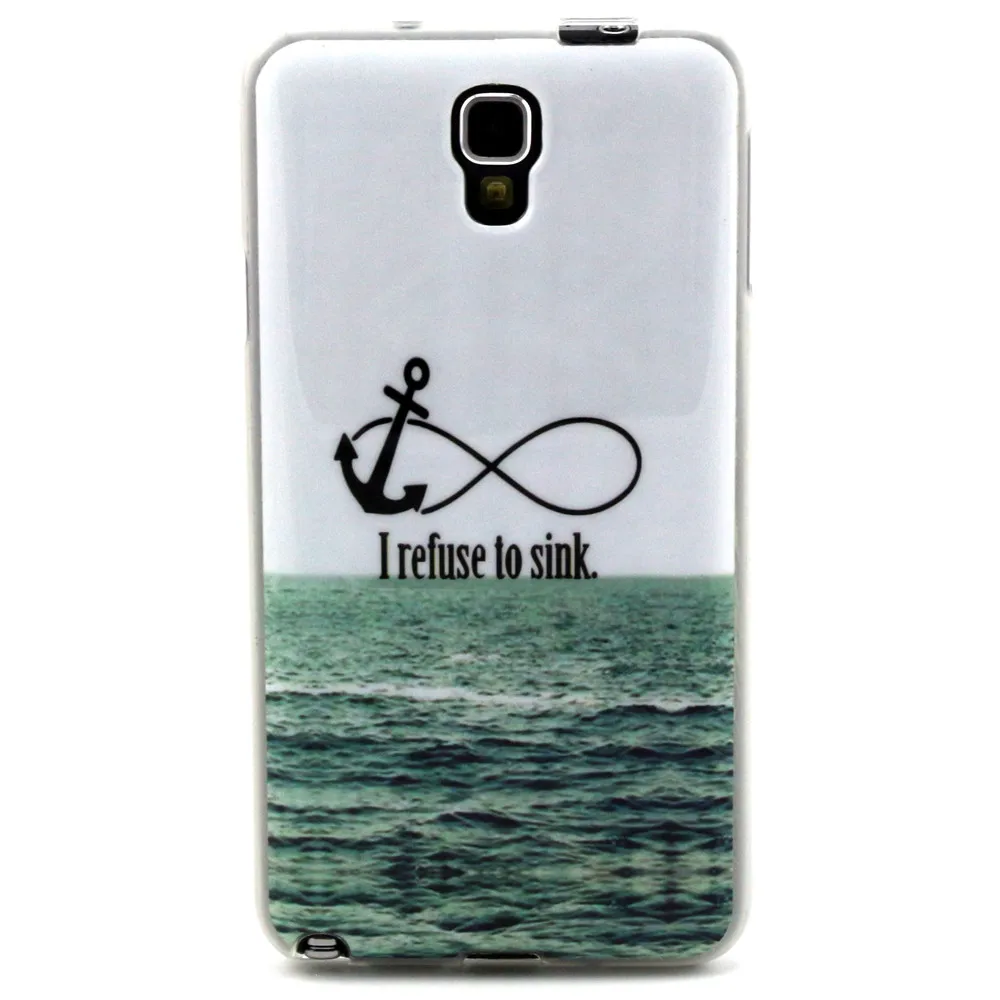 Cute Elephant Balloon Pattern Design TPU Soft Case For Samsung GALAXY Note 3 Lite neo N7505 N7506V N7508v n750 Back Cover Cases |