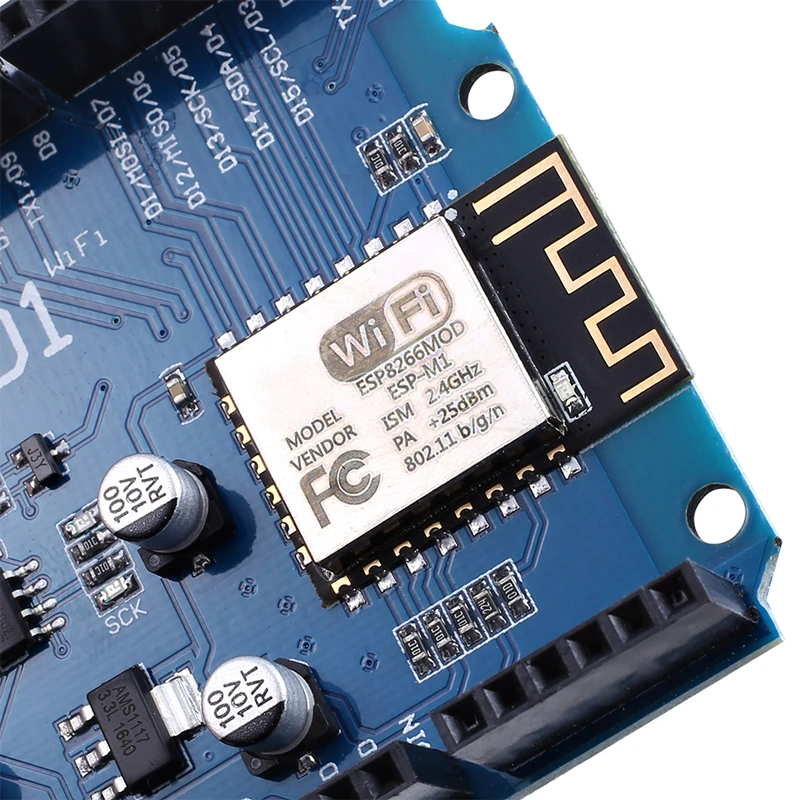 Умная электроника WeMos D1 ESP-12F WiFi uno на основе ESP8266 экран для arduino совместимый с IDE |