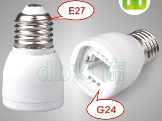 Конвертер держателя лампы E27 в G24/G23 для светодиодных ламп|lamp holder converter|lamp converterlight