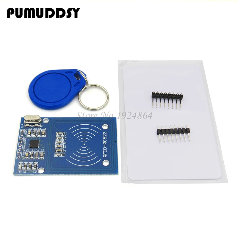 1 шт. MFRC-522 RC522 mfrc 522 RFID RF IC карты Индуктивный модуль с бесплатной S50 Fudan карты брелок