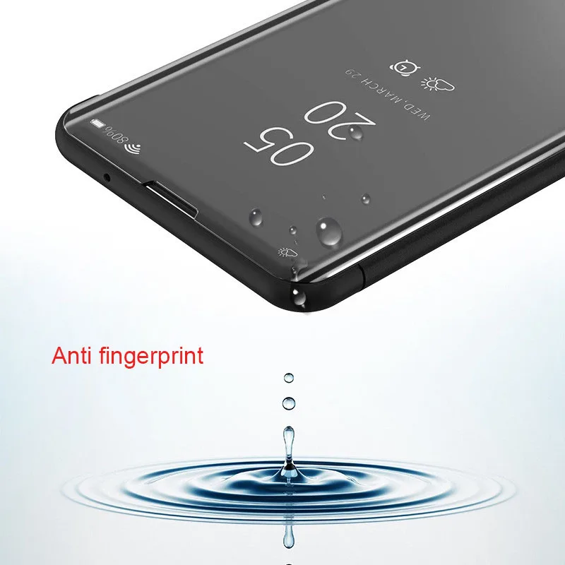 Новинка подходит для Samsung S10 чехол мобильного телефона зеркальный S8 умный спящий