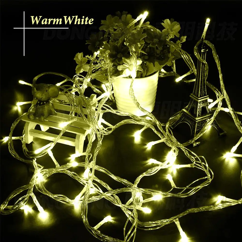 2015 Hot Selling christmas led lights outdoors Xmas Lights EU Plug 20m 200 led string christmas light super bright 8pcs