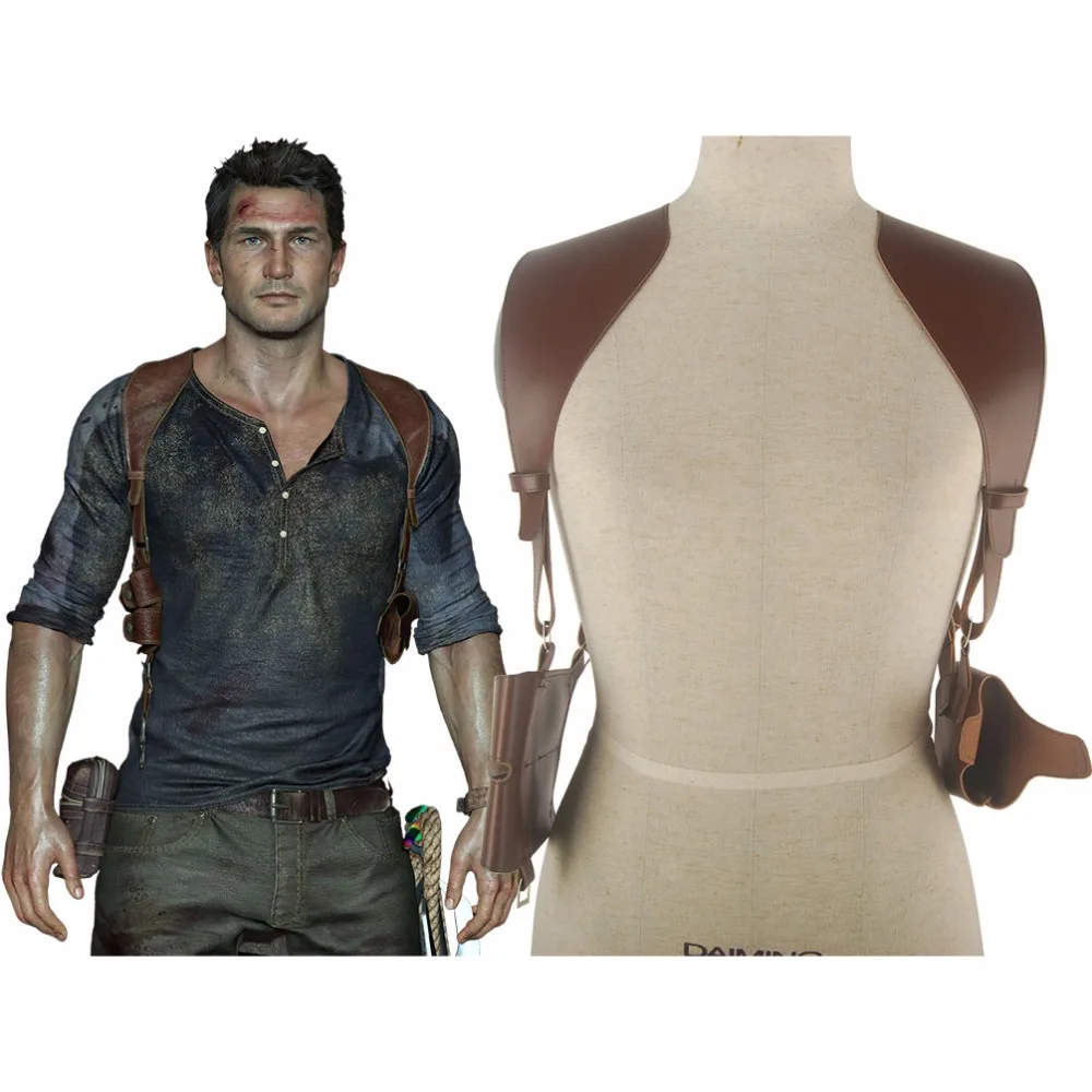 Nathan Drake аксессуары для кобуры Хэллоуин Comic-con Cosplay Costume-con | Тематическая одежда и