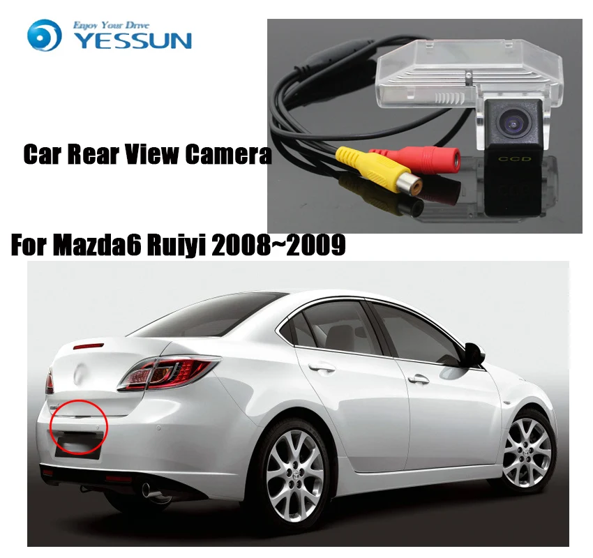 

YESSUN For Mazda6 Ruiyi 2008~2009 Car Rear View Back Up Reverse Parking Camera Waterproof Night vision CCD HD