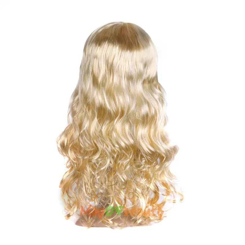 MapofBeauty 24 &quotблондинка парик длинные волнистые косплэй Искусственные парики для