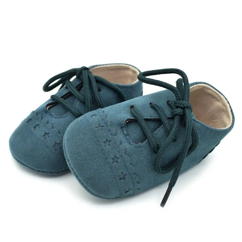 

Hot Newborn Baby First Walk Shoes Girl Boy Soft Nubuck Leather Prewalker Anti-slip Shoes Moccasins Footwear Shoes Toddler Shoes