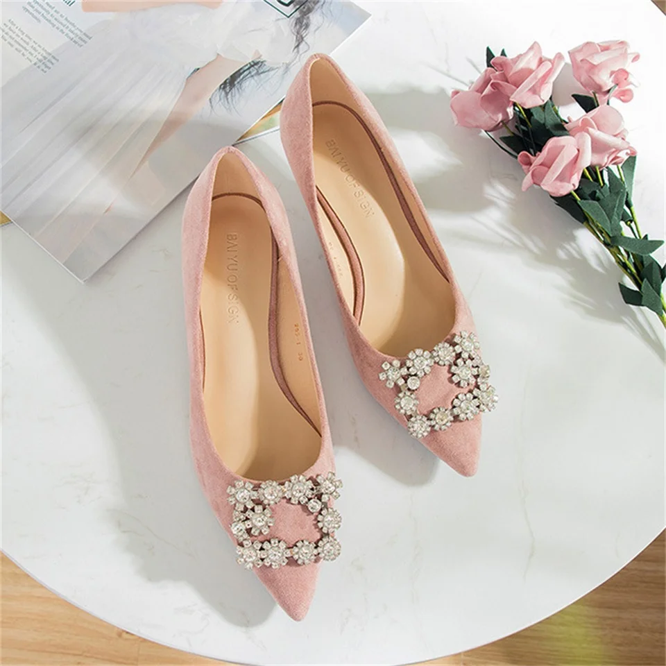 Женские туфли лодочки сезон весна осень удобная женская обувь на высоком каблуке