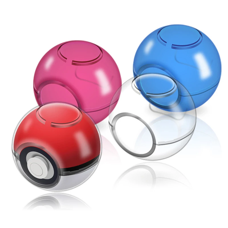 Прозрачный хрустальный защитный чехол для Nintendo Switch контроллера Nintendos NS Poke Ball Plus