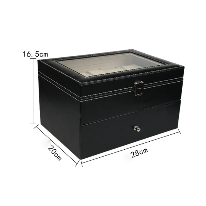 Quickdone 1 шт. коробка для демонстрации часов держатель хранения органайзер чехол