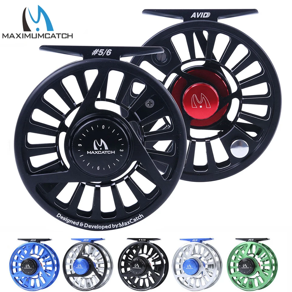 Maximumcatch Fly Fishing Reel 3/4/5/6/7/8WT CNC Machined Alu
