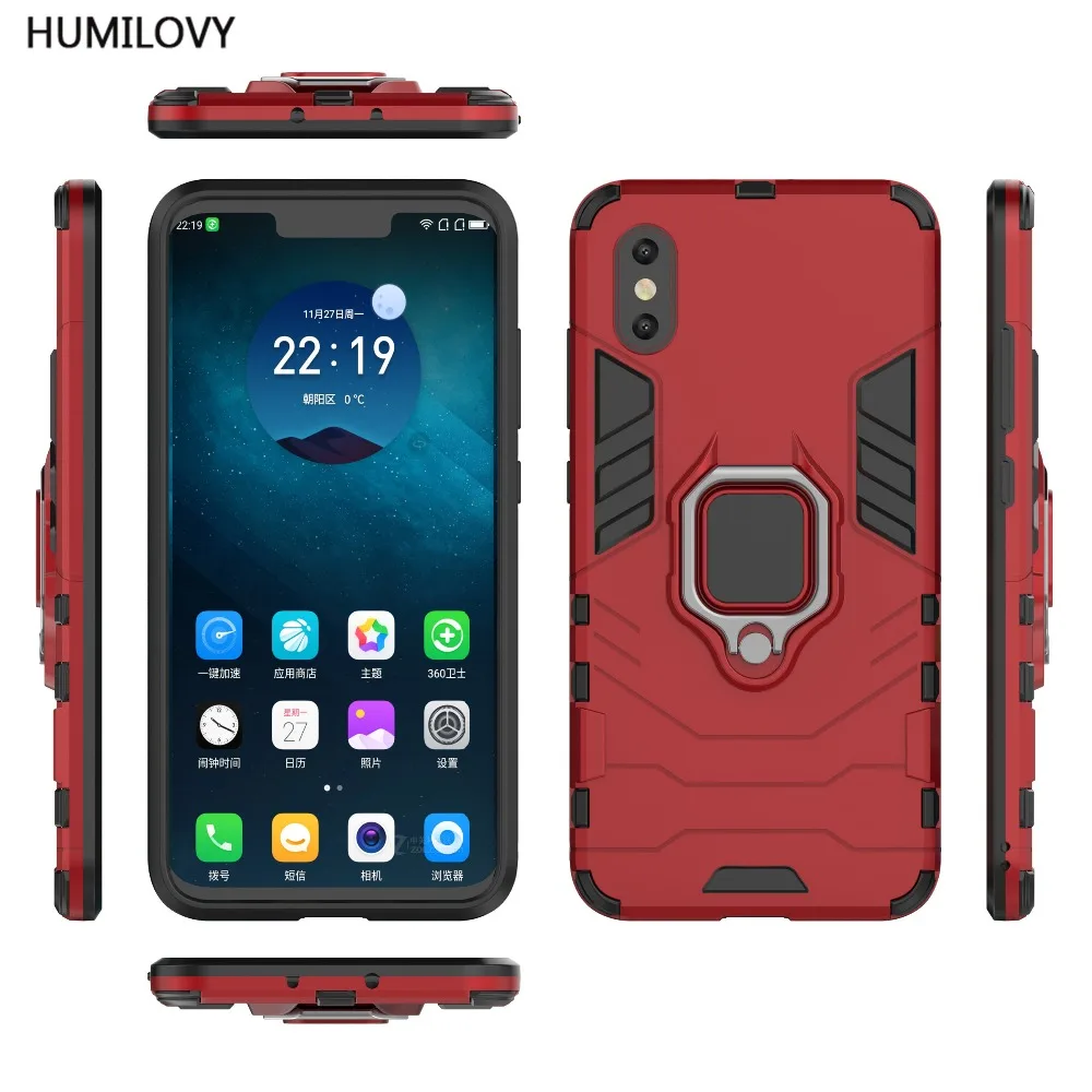 Чехол для Xiaomi mi8 xiaomi 8 версия проводника автомобильный Магнитный кронштейн кольцо