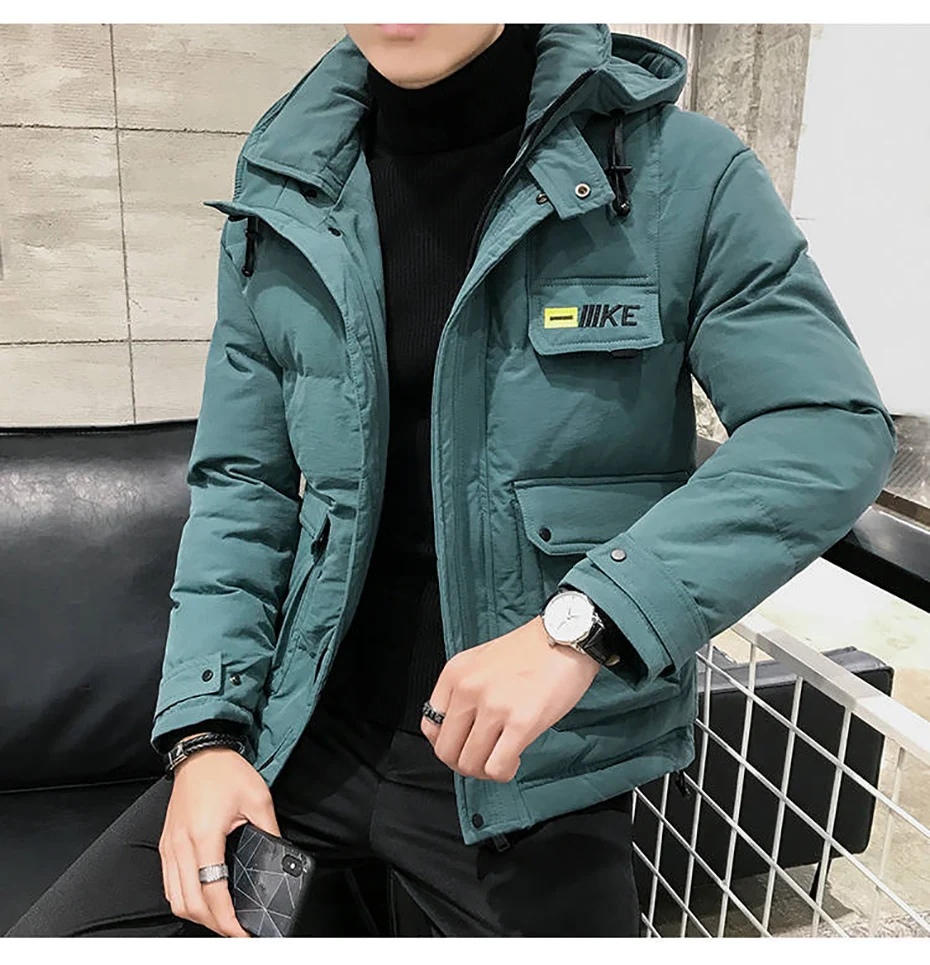 Лидер продаж, парка, мужские зимние куртки, хлопок, Chaquetas Hombre Parkas, мужская повседневная верхняя одежда, мужские куртки и пальто