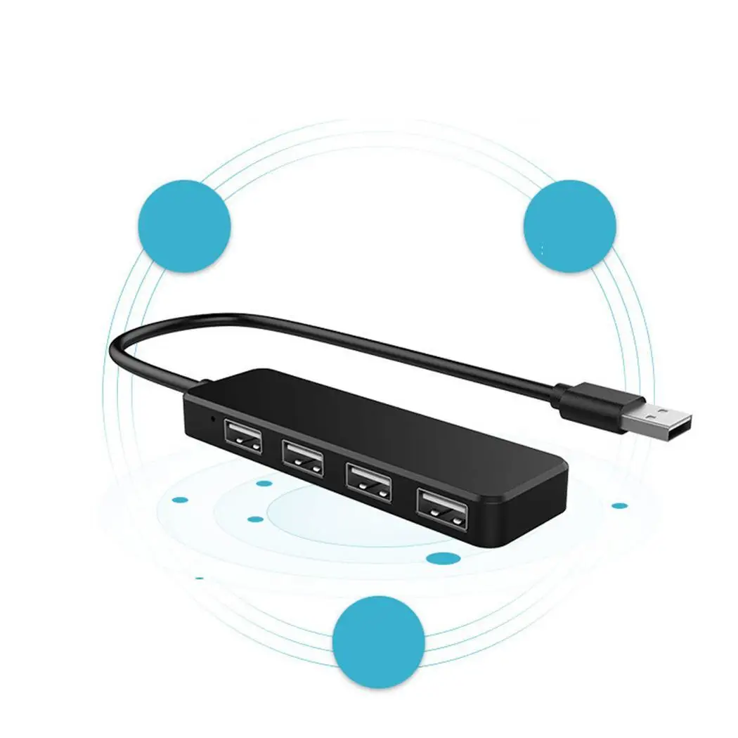 4 In 1 Durable Practical USB Ports For Windows XP/7/8 And Other System Hub With LED Indicator Light | Компьютеры и офис