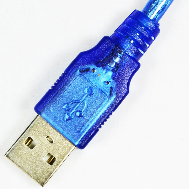 Синий короткий USB 2 0 A штекер мини 5 Pin B кабель для зарядки данных Шнур адаптер 30
