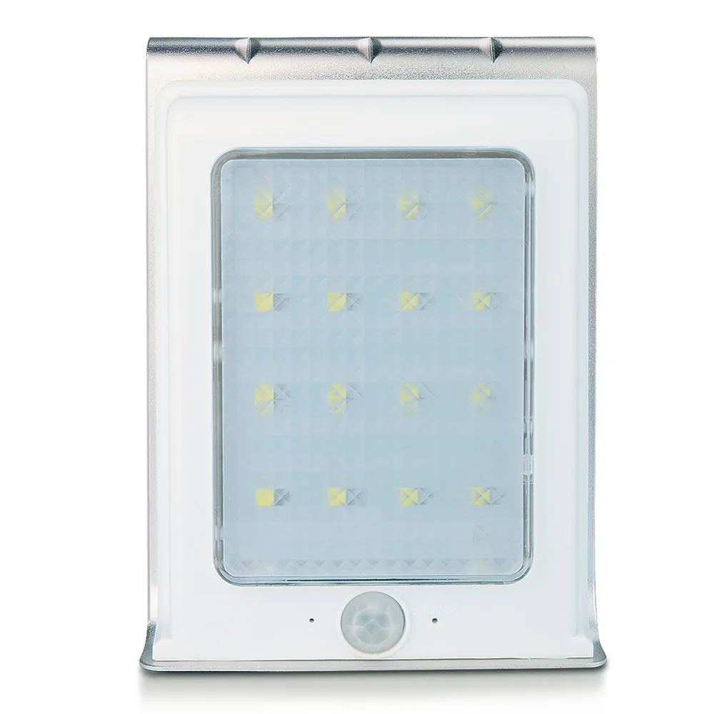 LightInBox 16 LED Солнечная энергия лампа датчик движения двора садовая безопасность