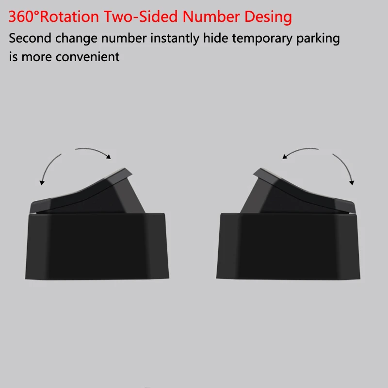 Автомобильная парковочная карта стикер с номером телефона ящик стиль скрытый