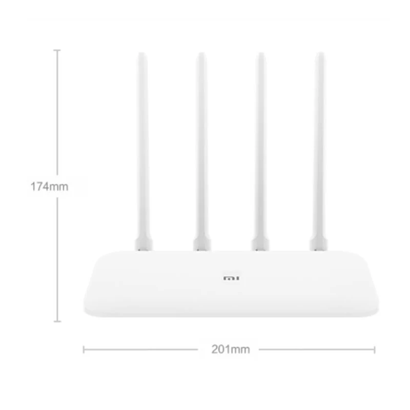 Глобальная версия Xiaomi Mi маршрутизатор 4A Gigabit Edition 1000M 2,4 GHz+ 5GHz WiFi 16MB rom+ 128MB DDR3 с высоким коэффициентом усиления 4 антенный Контроль приложения