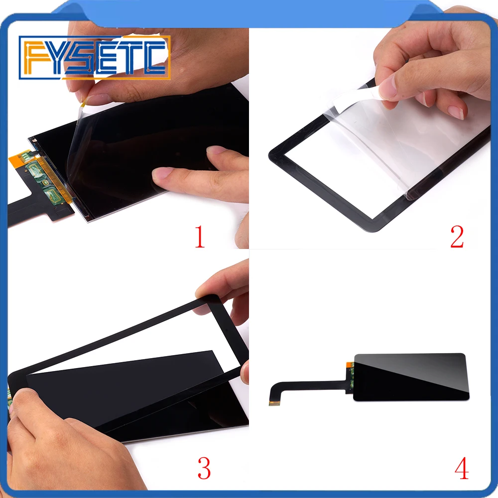 

5.5 inch lcd 2560x1440 2K LS055R1SX03+glass protectors for Photon Wanhao D7 Light-Curing 3d printer VR Projector Parts