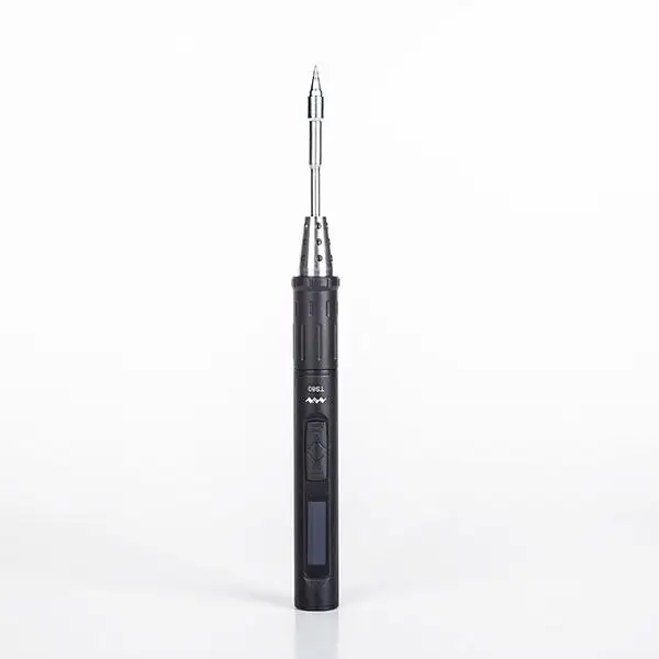 Мини TS80 портативный Электрический паяльник Регулируемая температура цифровая