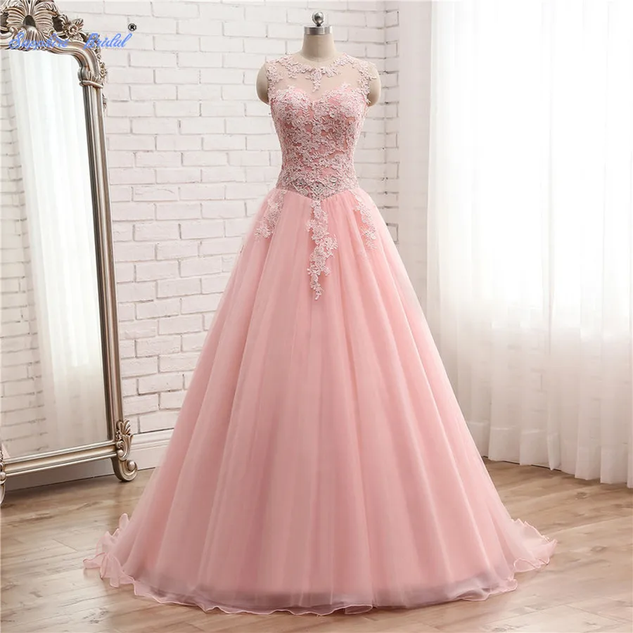 Сапфировые Кружевные Свадебные Аппликации Формальное вечернее платье Vestidos De 15