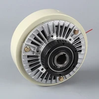 50nm 5kg dc24v hollow shaft magnetic powder clutch winding brake for tension control bagging printing packaging dyeing machine