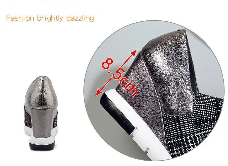 XGRAVITY Новинка весенние сексуальные женские туфли из натуральной кожи на высоком