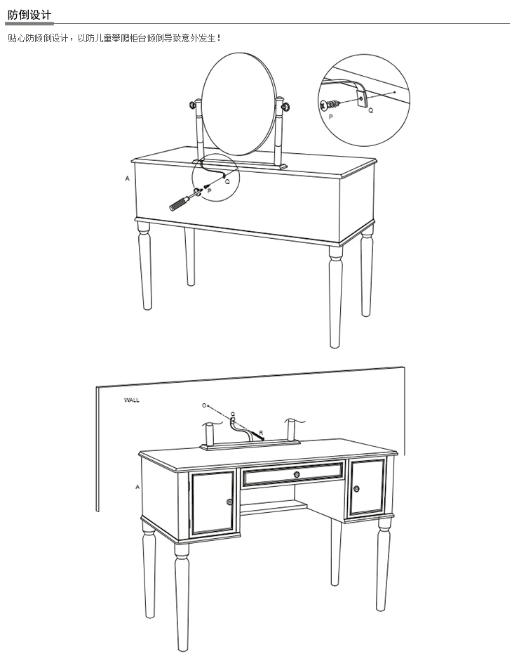 Комоды мебель для спальни набор деревянный комод coiffeuse avec miroir et tabouret туалетный столик tocador de maquillaje туалетный столик